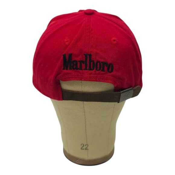 Marlboro Country Store Patch Logo Strapback Cap Trucker Baseball Embroidered Hat - Picture 4 of 14